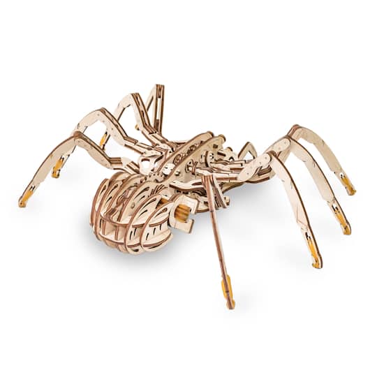 EWA™ Eco-Wood-Art Spider 3D Wooden STEM Construction Kit